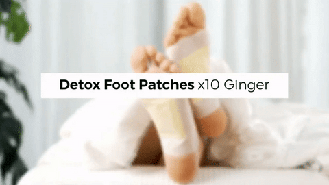 Detox Foot Patches 10 Adhesive Pads Kit Natural Unwanted
